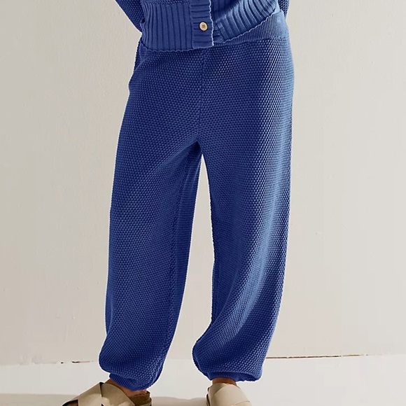 FP Beach Hailee Sweater Pants in Royal Blue - Picture 1 of 5